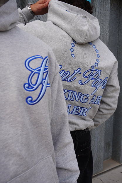GREY PEGASUS HOODIE