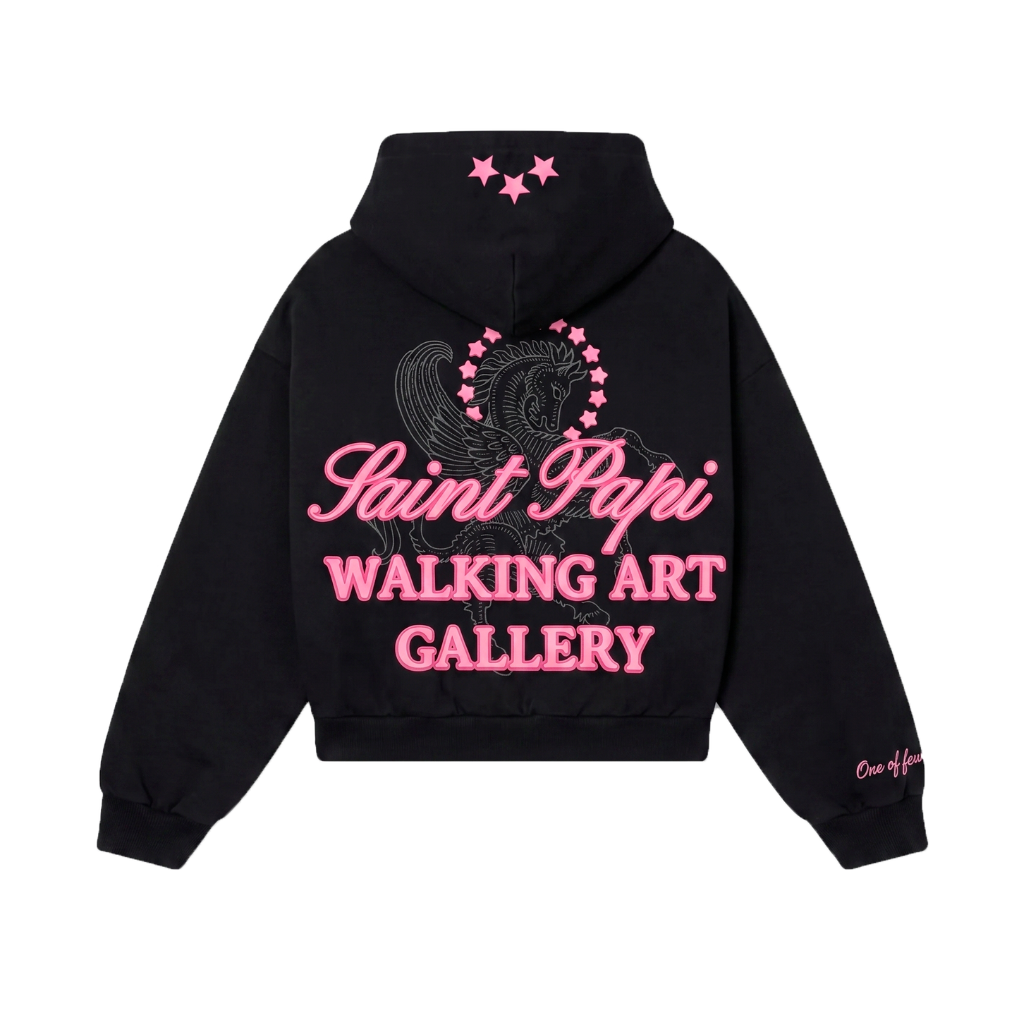 BLACK PEGASUS HOODIE
