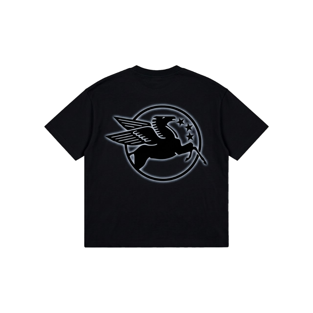 HORSE LOGO T-SHIRT BLACK