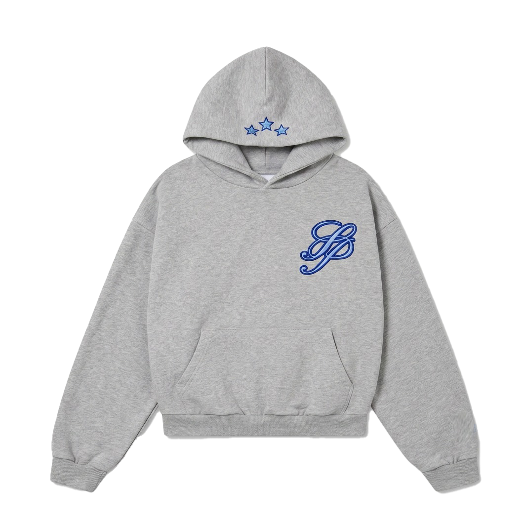 GREY PEGASUS HOODIE